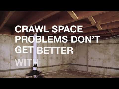 Crawl Space Problems Get Worse with Time