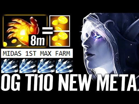 🔥 Drow Ranger Midas 1st Item   OG 100% New Meta Fast Farm CEB TI10 WTF Hard Prepare Dota 2 Pro