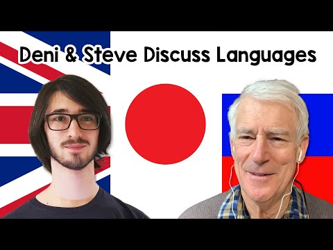 Discussion With Polyglot Steve Kaufmann in English, Russian and Japanese
