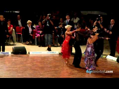 Kirill Kartavtsev - Evgenia Golikova, Czech Dance Open 2012, WDSF WO latin, semifinal - samba
