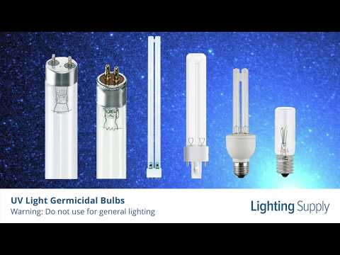 UV Light Disinfecting Germicidal Bulbs
