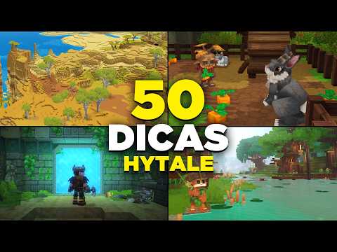 50 TIPS FOR BEGINNERS in HYTALE - COMPLETE SURVIVAL GUIDE!