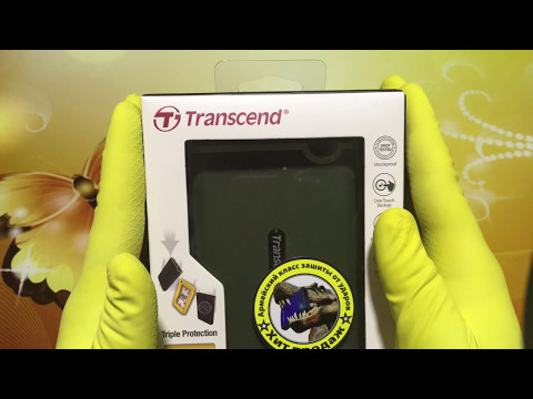 TRANSCEND STORAGEJET 25M3 military green 1TB UNBOXING !!!!
