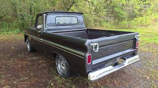 1964 Chevrolet C10 Custom Fleetside Pickup Walk Around and Drive By