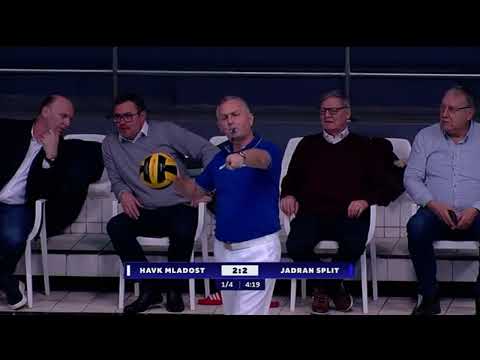 Water-Polo : Championnat de Croatie 2022-2023 : Mladost - Jadran Split (Match complet)