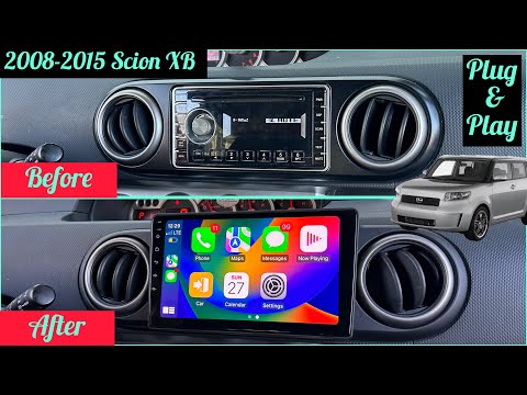 How to install 9” plug and play android head unit (2008-2015 Scion XB)