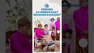 La Lembah Manah Tak Terlihat di Nikahan Kaesang, Selvi Ananda: Kecapekan, Biar Istirahat