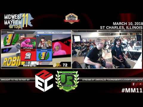 Midwest Mayhem 11 SINGLES POOLS: Cagt (Little Mac) vs. Skorpio (Robin)
