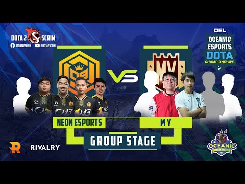 Neon Esports vs M Y - Oceanic Esports Dota Championships - Group Stage - B02