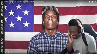 A$AP Rocky - Keep It G (Audio) ft. Chace Infinite, SpaceGhostPurrp (REACTION)