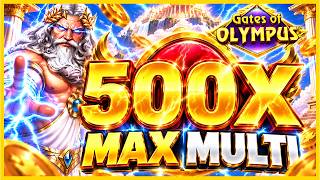 I GOT THE 500X MAX MULTI! ⚡ Gates of Olympus