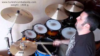 Video thumbnail for Istanbul Mehmet Traditional Thin Crash 19" by Dlikin Drums Production