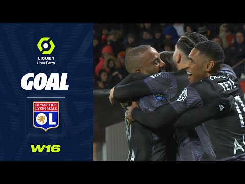Goal Maxence CAQUERET (21' - OL) STADE BRESTOIS 29 - OLYMPIQUE LYONNAIS (2-4) 22/23