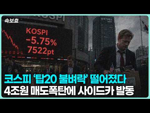 주식 시장 급락과 금리 인상 우려: 투자자들이 알아야 할 정보