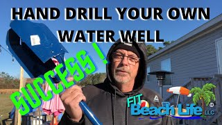 How to hand dig your own shallow water well - Successfully | Fit Beach Life, How to Homestead!