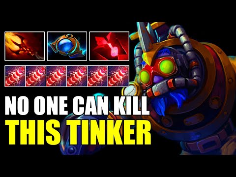 No One can Kill This Tinker, 0 Death Tinker | Tinker Dota 2 Gameplay