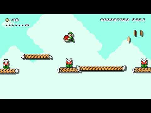 Giving Pirnaha Plant a Lift by McMeaty - Super Mario Maker 2 - No Commentary 1cb 022020