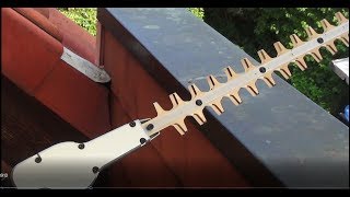 Makita HT-CS 1 Heckenschere 36 V und Benzin Unboxing und erster Test