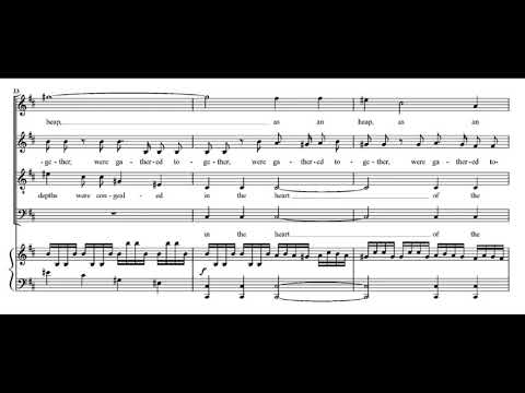 Händel: Israel in Egypt - 19. And with the blast of thy nostrils - Gardiner