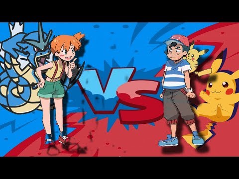 Ash Vs. Misty | Brock Vs. Kiawe AMV - New Divide