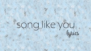 Bea Miller - song like you (Lyric Video)