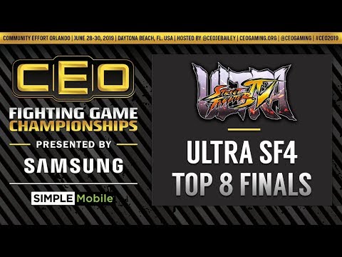 [Ultra Street Fighter 4] Top 8 Finals - CEO 2019