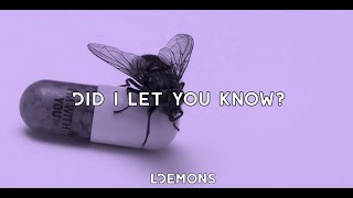 Did I Let You Know - Red Hot Chili Peppers [Lyrics]