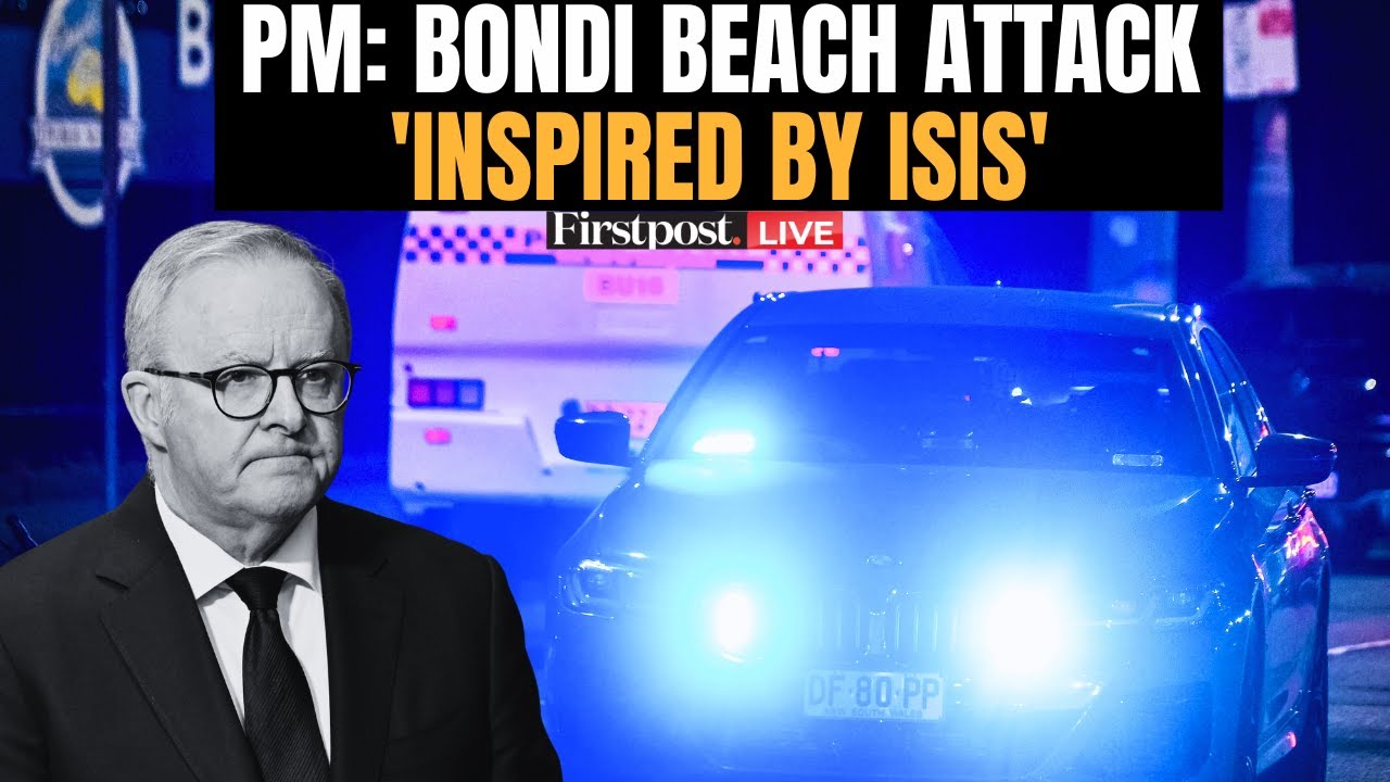 LIVE: Australian PM Albanese and NSW Police Say Bondi Beach Attack Gunmen Had Islamic State Flags