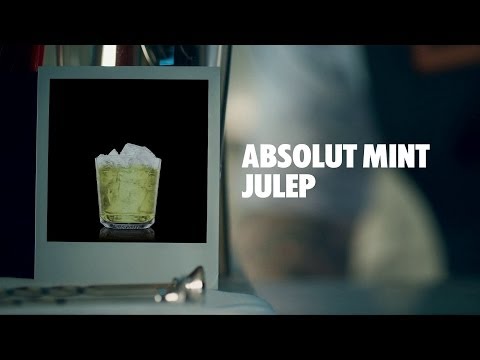 ABSOLUT MINT JULEP DRINK RECIPE - HOW TO MIX
