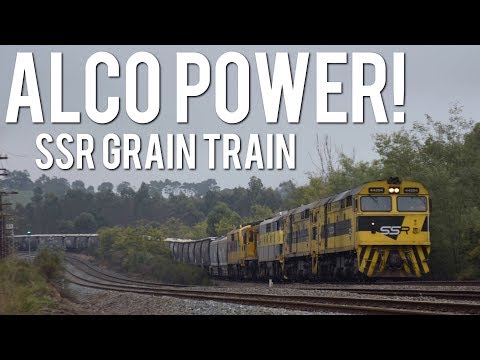 ALCO Locomotives on the Great Dividing Range! (SSR 7CK3 to Dimboola) | 44204, GM27, GM22