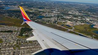 [4K] – Full Flight – Southwest Airlines – Boeing 737-8H4 – DAL-MCO – N8663A – WN448 – IFS 1142