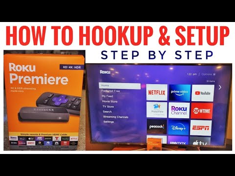 HOW TO SETUP Roku Premiere 4K Streaming Media Player Device REVIEW & UNBOXING