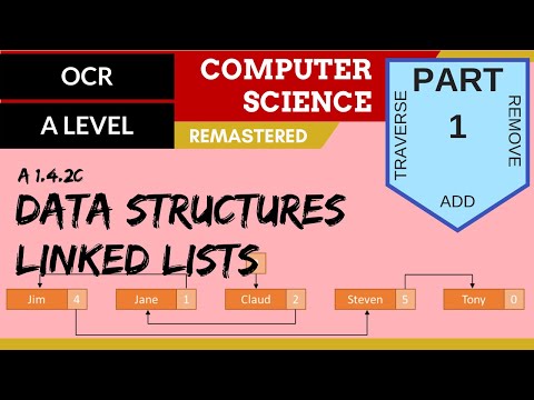 92. OCR A Level (H446) SLR14 - 1.4 Data structures part 1 - Linked lists (operations)