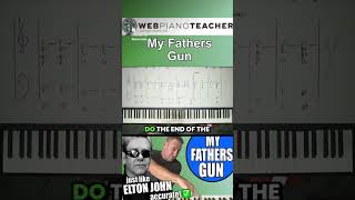Learn To Play Piano | riverside elton johns lyric and music process breakdo ..