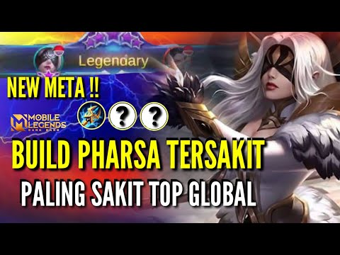 PHARSA META !! BUILD PHARSA TERSAKIT 2020 - BUILD PHARSA PALING SAKIT TOP GLOBAL MOBILE LEGENDS