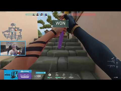 C9 TenZ Kills 37, Wins MVP and the Game with Reyna - VALORANT