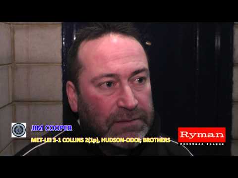 Met Police 3 Leiston 1 - Jim Cooper post-match interview