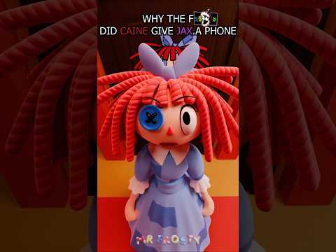 NEVER give Jax a phone💔... (The Amazing Digital Circus Animation) #shorts