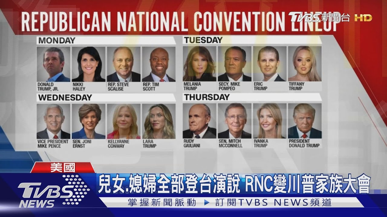 共和黨大會「7個川普」演說 CNN:變家族事業