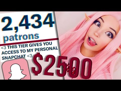 Belle Delphine's Secret Life (NAUGHTY Snapchat)