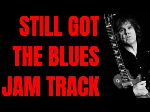 Gary Moore Style Still Got The Blues Backing Track (A Minor)