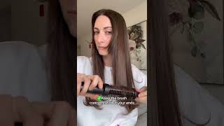 Using a thermal brush? Avoid this mistake if you want smooth, sleek results ✨ #BeautyTips #hairtools