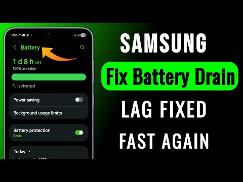 Samsung Lag, Hang & Battery Drain Fix After One UI 8 Update | Works on All Galaxy Devices