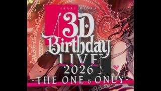 【 3D LIVE 】THE ONE   ONLY【 #⁠響咲リオナ生誕祭2026】 CUT