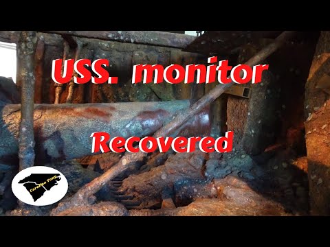 The USS. Monitor Civil War Ironclad Recovered