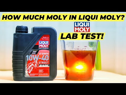 LIQUIMOLY ENGINE OIL LAB TEST REVIEW! LIQUI MOLY STREET RACE SYNTHETIC ENGINE OIL TVS APACHE RTR