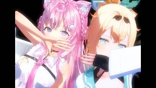 4K『疑心暗鬼』風真いろは・博衣こより【ホロライブMMD】