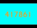 Numbers 1 To 1000000 Inspired By Aydenwarren4637
