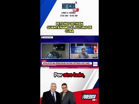 Pete Hegseth en Guantánamo: El futuro de Cuba