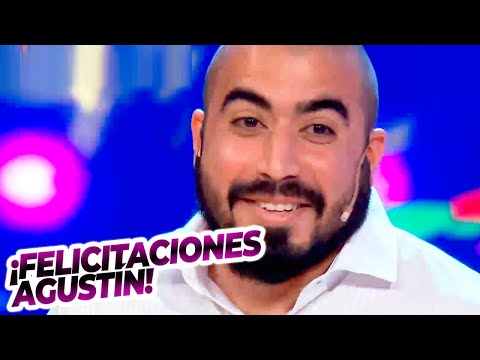 Agustín won 1 million pesos on "The 8 Steps of the Million"!